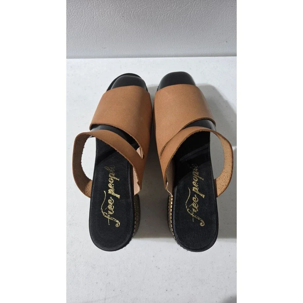 Free People Demi Clogs Brown Size 40 NEW